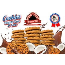 MAX PROTEIN - COOKIES - DOUBLE CHOC & COCO