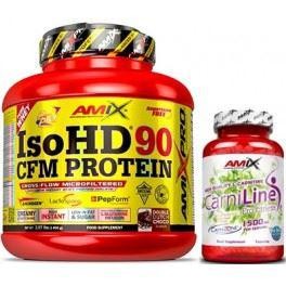 Pack Amix Pro Iso HD CFM Protein 90 1800 gr + Carn