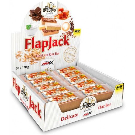 Amix Flapjack Oat Bar Mr Poppers 30 barritas x 120