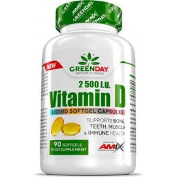 Amix GreenDay Vitamina D 2500 I.U 90 caps