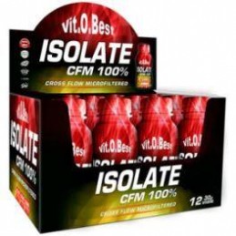 VitOBest Isolate CFM 100% Monodosis 12 botellas x