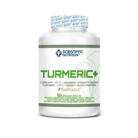 TURMERIC+ SCIENTIFFIC NUTRITION 60 CÁPSULAS